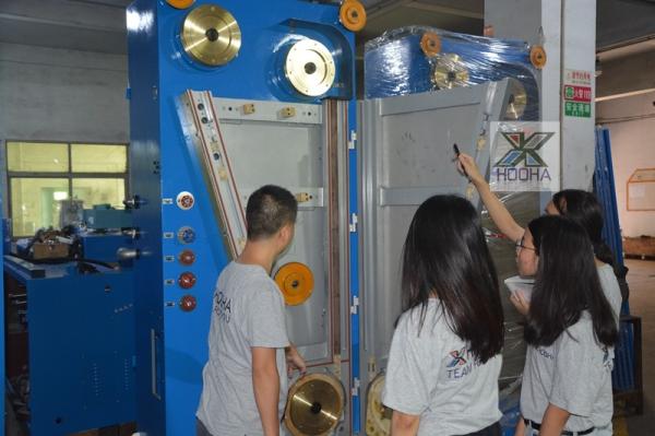 Super Fine Copper Wire Drawing Machine , SGS CE Wire Drawing Equipment