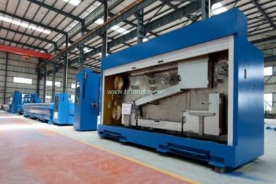Annealer 3,5 milímetros de cobre Rod Wire Drawing Machine de alumínio 1500M/Min