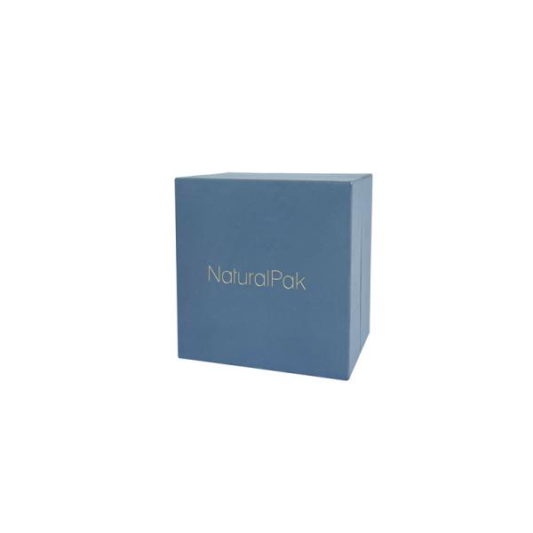 Light Blue Watch Holder Embossed Logo Watch And Bracelet Box
