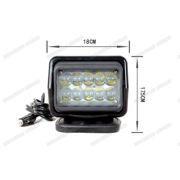 50W 7 Inch LED Automotive Work Light 12 / 24 DC Cree LED Work Lights For Trucks