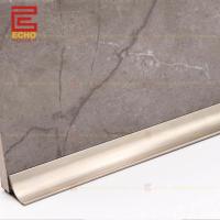 Plancher en acier inoxydable à demi-nose planche à jupes profils 120 mm