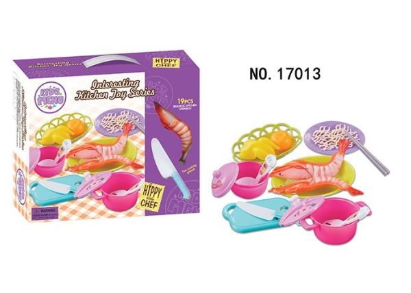 Educational Role Play Childrens Toy Kitchen Sets For Food Cooking Non Toxic