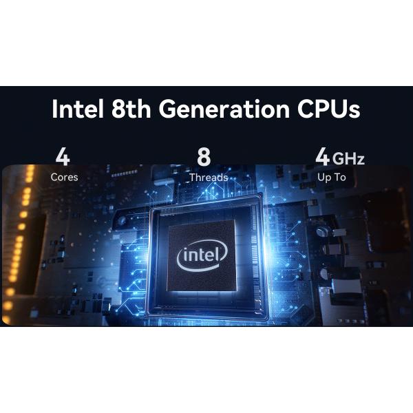 Intel Core i3 i5 i7 Series Mini Computer With DDR4 Or DDR3L Memory Support HD Display