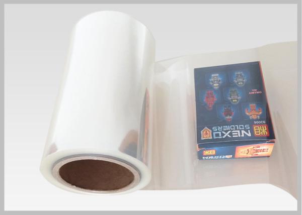 Inodoro alto do filme de psiquiatra do calor do PVC da claridade fundido processamento para a calcadeira - faixas evidentes
