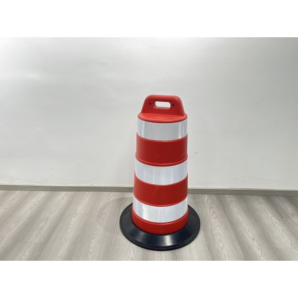 FZT3 Barriers 900mm South American 6.9kgs Traffic Drum Barrels Crash Safety Traffic Barrel Road Orange Barrier Heavy Duty 