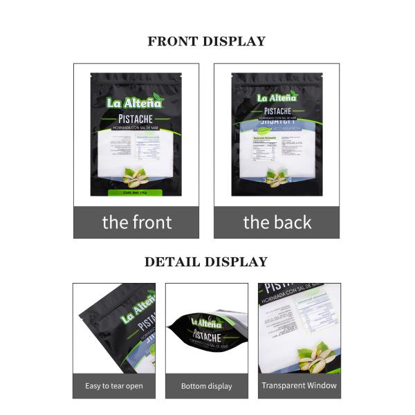 На заказ логотип пластиковый рюкзак упаковки мешки пищевой класс для конфеты сухих фруктов орехов