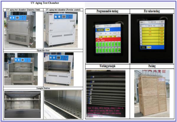 Touch Screen Resistant Climate UV Againg Test Cabinet For Color Resistant Testing