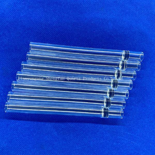 Factory Custom High Temperature Resistant Large Diameter Quartz Tube