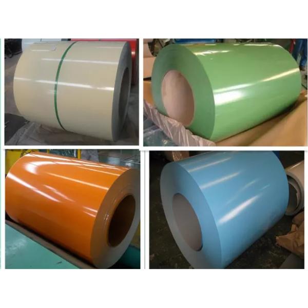 Gi Steel Slit Coil Ppgi Prepainted 700mm - 800mm Width SGS Certification