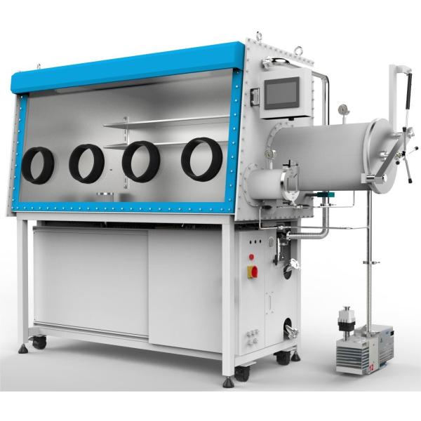 Caixa de luvas de gás inerte de estação única e dupla garante o teor de oxigénio