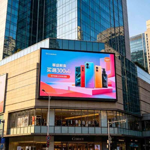 P2.5 Outdoor LED display screen, shopping mall activity screen, outdoor high protection, high brightness, high durability large screen