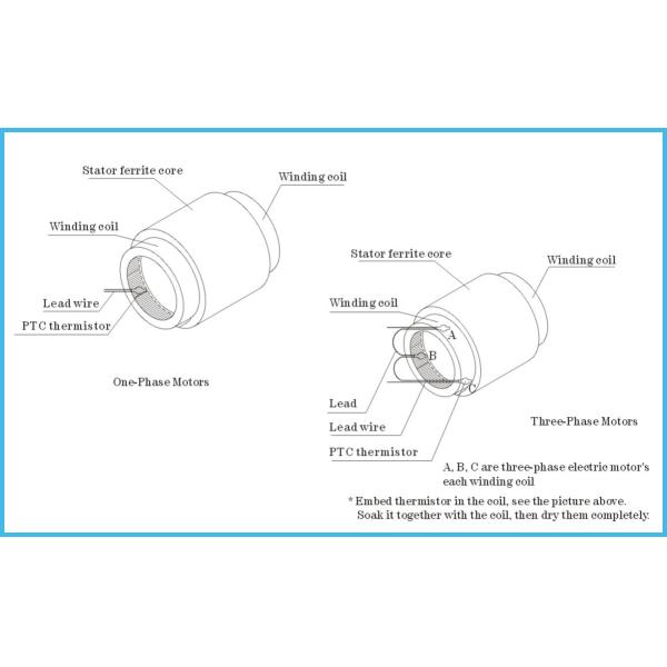 Точное предохранение от мотора термистора PTC тройки повторимости 91-KD3x5 MZ6-120-DS