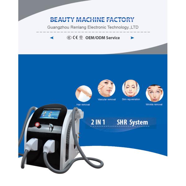 Машина депиляции прибора удаления волос лазера OPT Shr Elight IPL постоянная