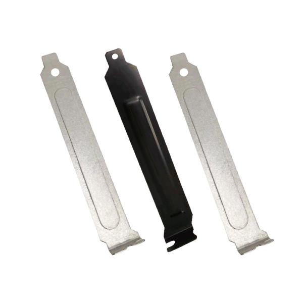 Black Anodized Sheet Metal Stamping Bracket for Custom OEM CNC Hardware Components