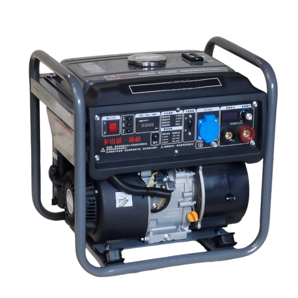 Portable 4.5kW Gasoline Welding Generator 240cc 172FB Engine 50-200A Adjustable MMA Welder 10L Fuel Tank 50Hz for Industrial Use
