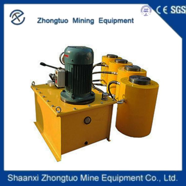 Large Tonnage Post Tension Pulling Jack 500mm Stroke