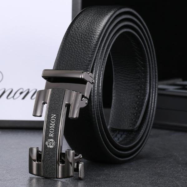 110-125cm Length Custom Logo Leather Belt for Men Leather characteristics spilt cowhide