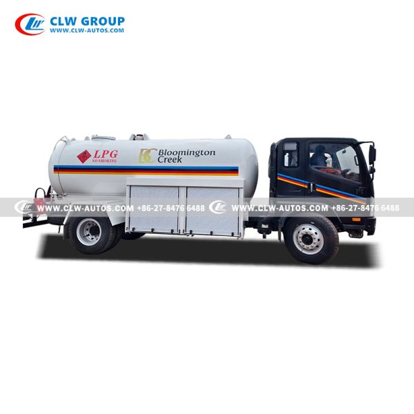 FAW Tiger VH RHD 10m³ LPG Bobtail Truck – Right-Hand Drive Gas Tanker with Q345R Steel Tank for African Markets
