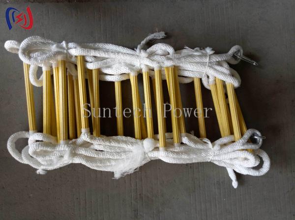 Professional Insulated Rope Ladder For Live Line Work High Voltage Maintenance​