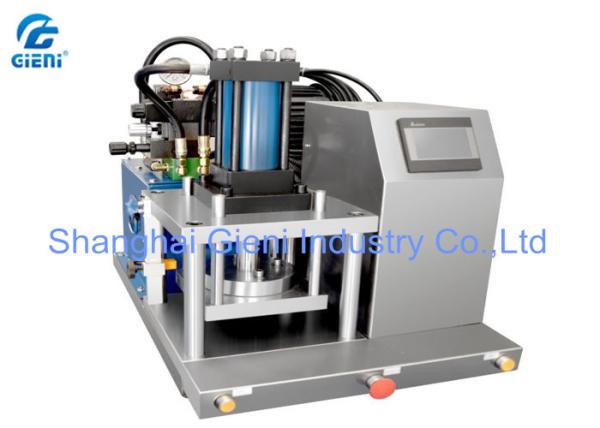 Desktop Lab Eyeshadow Pressing Machine With Touch Screen , Small Size