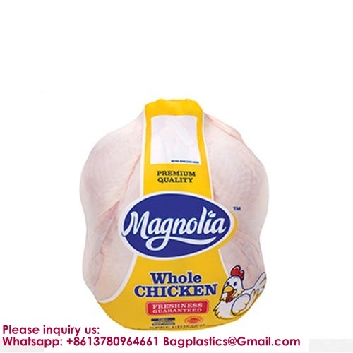 Frozen Meat Bag Take Out Container Shrink Freezer Bags POF Bag Chicken Vacuum Bag PVDC Bag Freezer Shrink Bags Poultry Chicken Bag Meat Bag Microwaveable Rotisserie Bag Rotisserie Chicken Bag Shrink