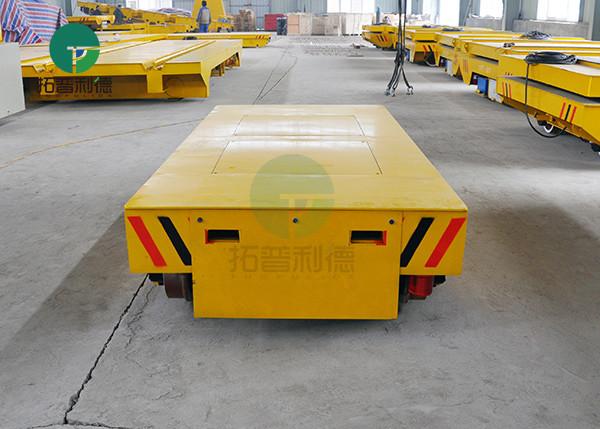 Motorized Steerable 15 ton Dies Rail Transfer Cart Electric Mold Transfer Platform