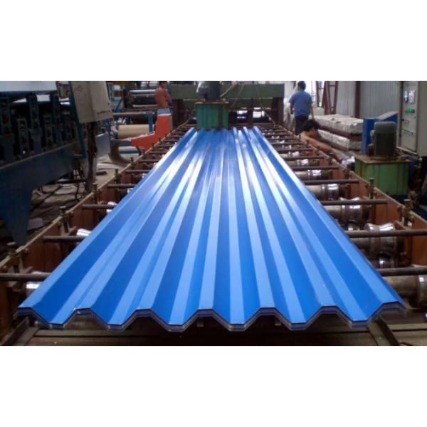 Плита DX51D Z60 покрытая цветом гальванизировала голубую отделку стен стального листа