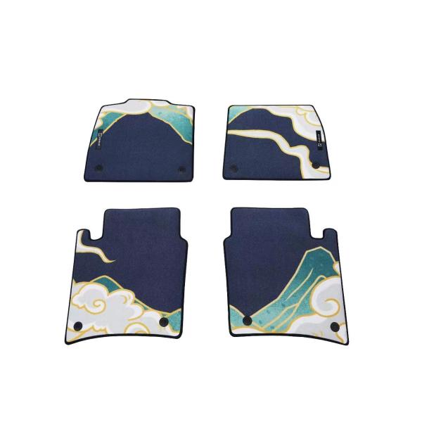 2021- Zeekr001 Landscape Foot Mat Carpet Surface Automotive with Leopard Design Style