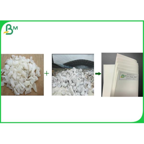 papier en pierre blanc de douceur de 300g 450g pour des magazines imperméables/réutilisées le papier blanc de pierre de douceur de 300g 450g pour des magazines imperméabilisent/réutilisé
