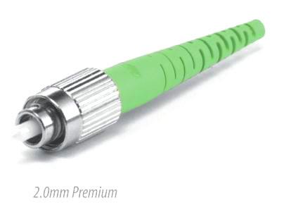 Sinlge Mode Fiber Patch Cord Connectors FCPC FCAPC Parts ROHS Certificate