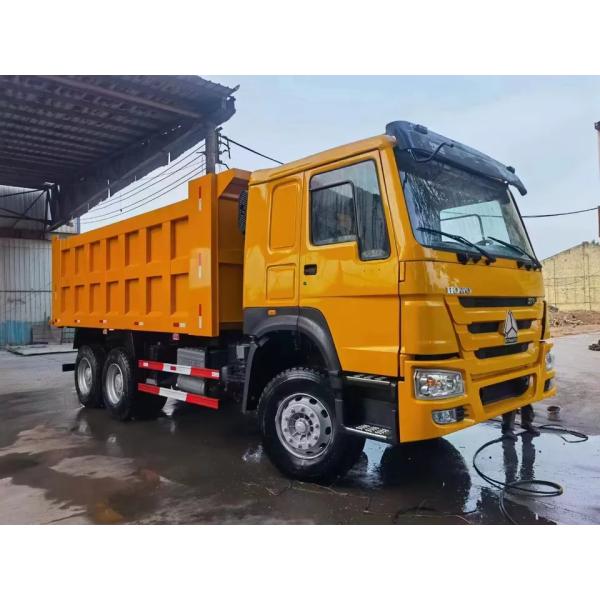 Приведенный подержанными автомобилями Howo-7 разгружать собственной личности автошин дизельного топлива 10 сброса 6x4 371hp