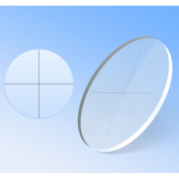 High Precision Cross-Shaped Bifurcation Lines Reticle