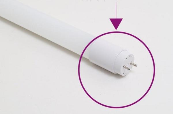 PC Body 330° Beam Angle 110lm/W T8 18w Led Tube Light