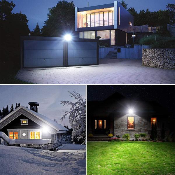 13000LM 100W 5000K Black Waterproof Flood Light Outdoor