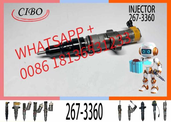 267-3360 injetor de combustível original e novo das peças de motor diesel C7 C9 267-3360 para   236-0962 188-8739