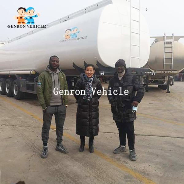 подвес бортового Tipper 50T Semi трейлера 3 цапфы трейлера Semi механический