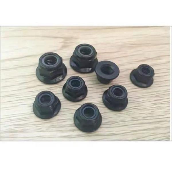 Плакировка цинка черноты гайки фланца наговора стали углерода M20 DIN6923