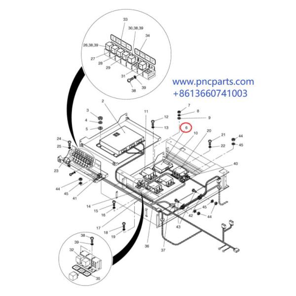 DH220-5 Throttle Controller 543-00074 Doosan S225LC-V 300611-00004