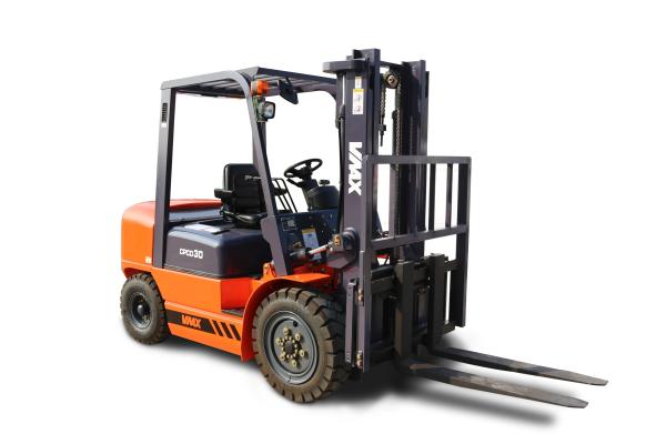 2-3T Diesel Powered Forklift Truck Counterbalance , 3 Wheel Electric Forklift