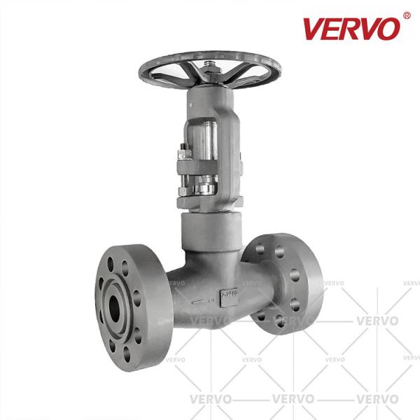 A válvula de porta do selo de pressão de API602 Dn50 2 polegadas forjou a flange de aço de RTJ