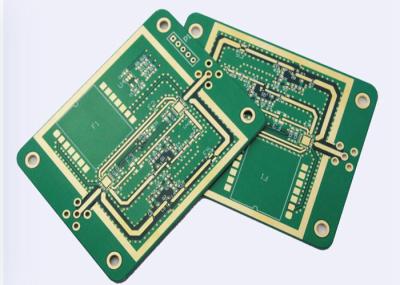Chapeamento de ouro Multilayer do Oem do PWB do alto densidade rígido do cabo flexível 1oz