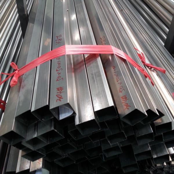 Труба 40*40 квадрата нержавеющей стали ASTM A312 TP316L - 200*200mm в трубе 6m сваренной длиной стальной
