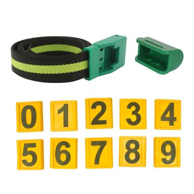 Livestock Management Convenient Cleaning Wipe Clean Cow Collar With Buckle Closure