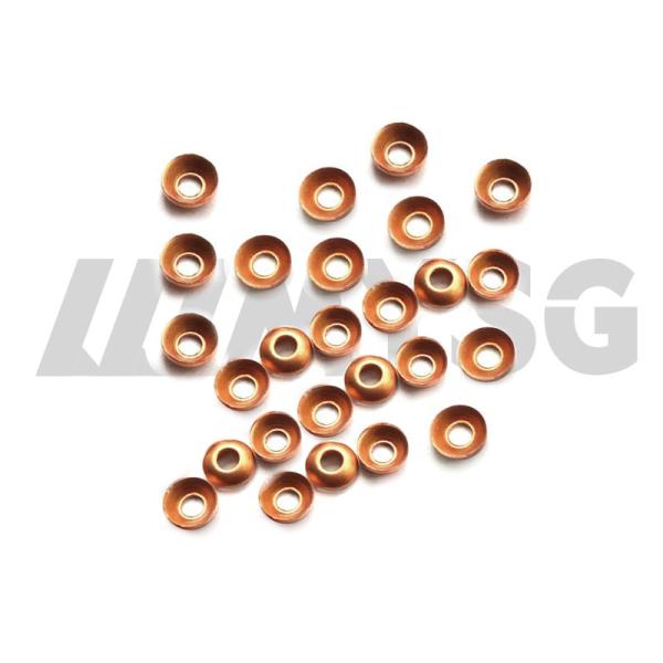 Factory wholesale aluminum and copper gaskets for engineering vehicle engine seals, galvanized gaskets, flat gaskets, me