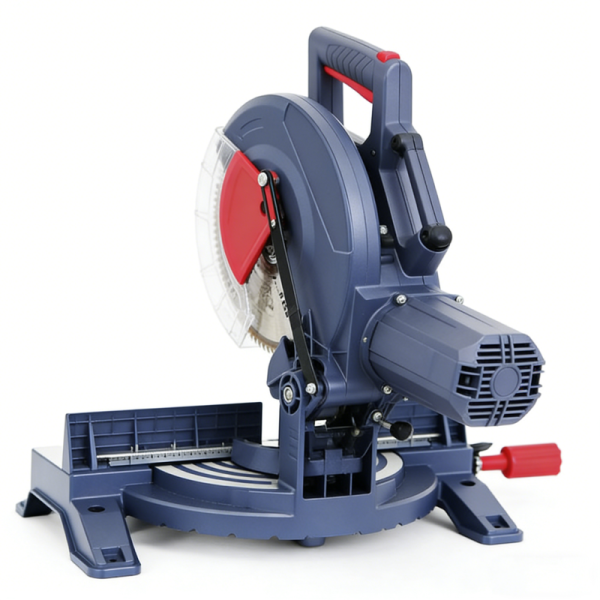Electric Heavy Duty Industrial Miter Saw with 255mm Blade and 0-45 Cutting Angle for Precision Metal Cutting