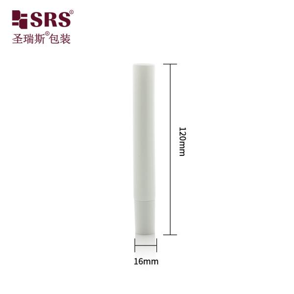 PE Single Roller Ball Tube Squeezable D16mm Dia 120mm For Acne Treatment Packaging