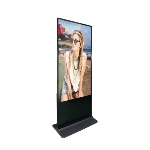 43 Floor-Standing Digital Signage Android WiFi Advertising Player Ultra-Thin Metal Kiosk Commercial Display OEM