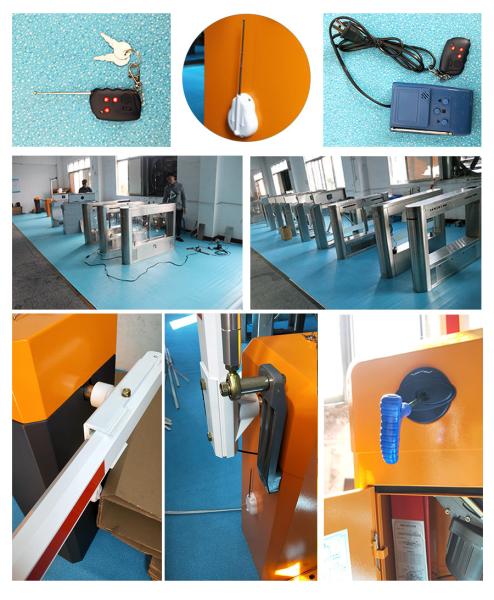 Straight Arm Boom Tyre Spike Barrier UT530-A Automatic Parking Gate AC Motor