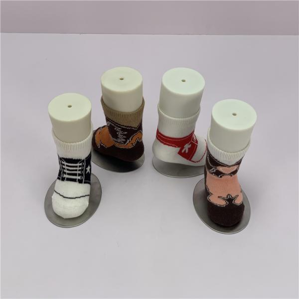 Standard Thickness Custom Baby Boys Warm Long Socks Other Printing Methods For Children