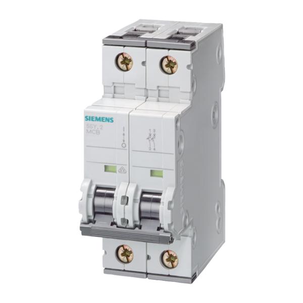 100% Original Siemens 5SY62207CC CIRCUIT BREAKER 6KA 2POLE C20 400V with Performance